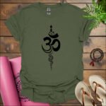 om t shirt military green