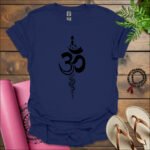 om t shirt navy