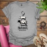 red meat white meat all meat t shirt sport grey