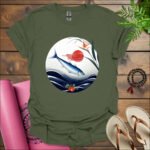 sardines t shirt military green