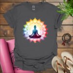 vibrant yoga t shirt charcoal