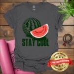 watermelon stay cool t shirt charcoal