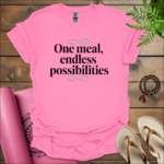 one meal endless possibilities t shirt azalea