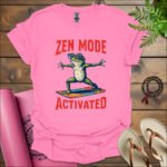 zen mode activated t shirt azalea