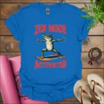 zen mode activated t shirt royal